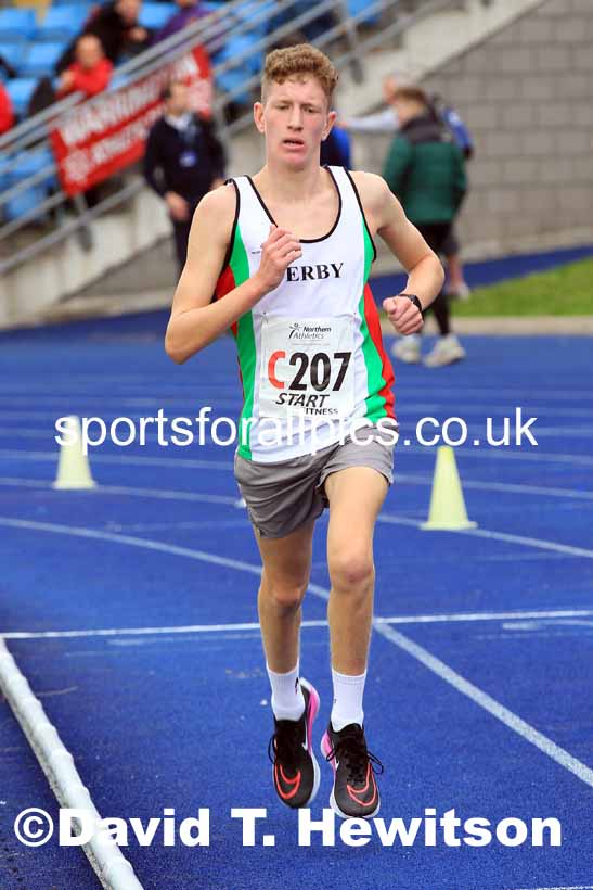 Mens under-17s 2022 Northern Road Relays, SportsCity, Manchester. Photo: David T. Hewitson/Sports for All Pics